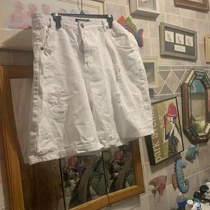 Reset denim shorts
